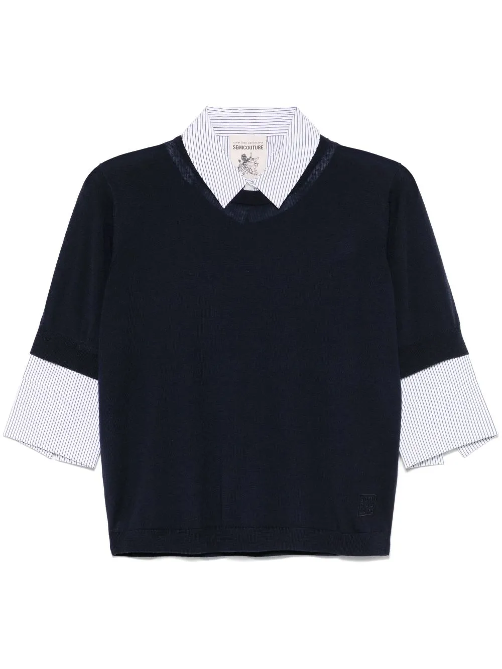 Semicouture Women's Sweaters blue