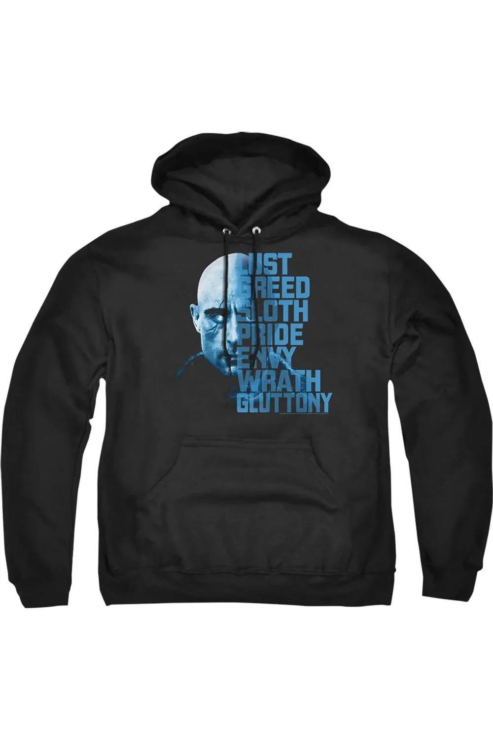 Shazam Movie Evil Sivana Adult Pull Over Hoodie / Hooded Sweatshirt