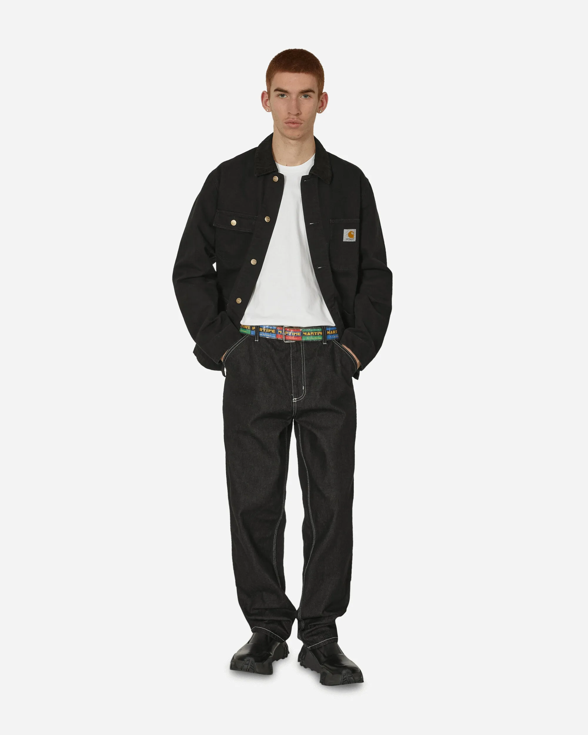 Simple Pants Black Wash