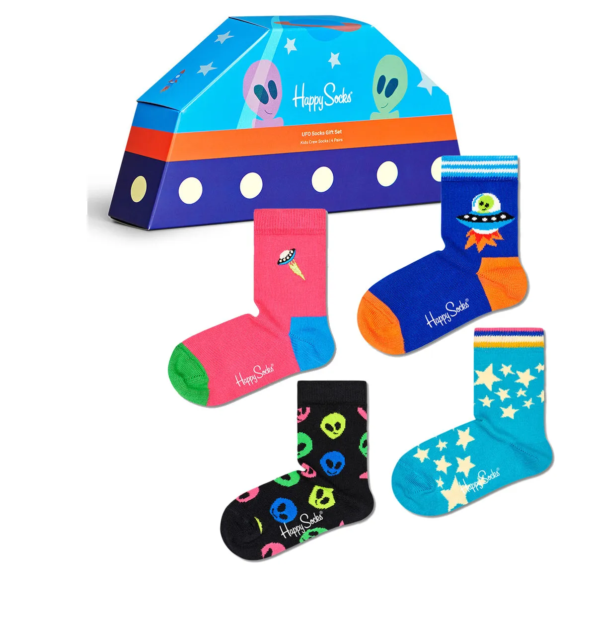 Space Crew Socks Gift Set 2 - 3 years (4 pack)