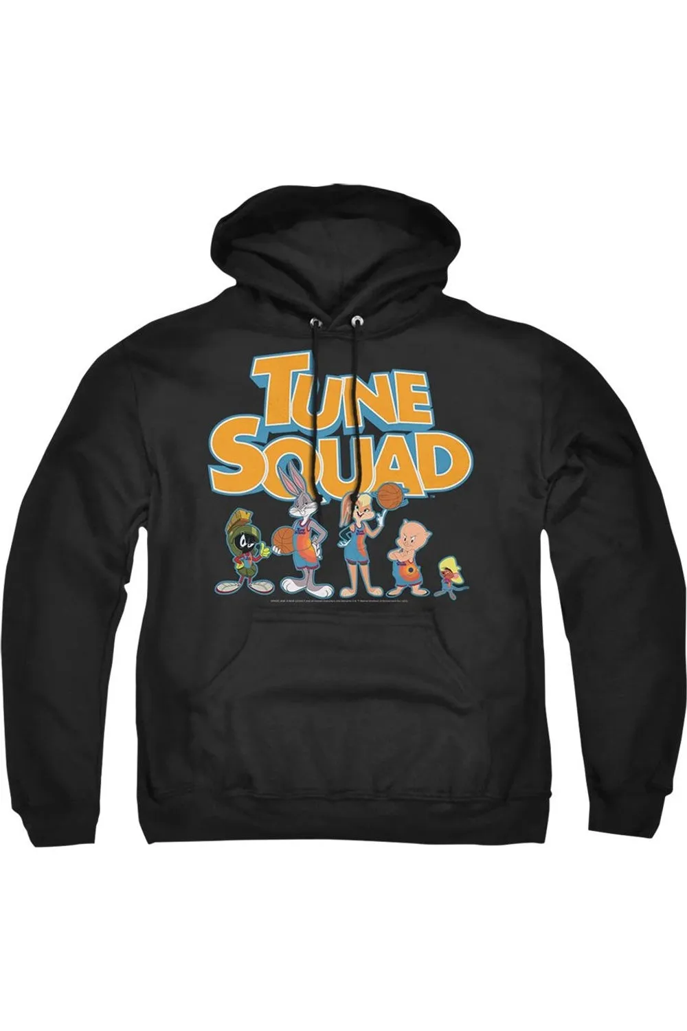 Space Jam 2 Tune Squad Letters Adult Pull Over Hoodie / Hooded Sweatshirt