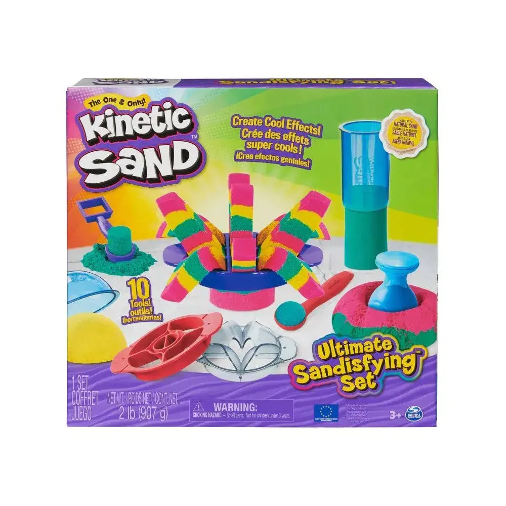Spin Master Toys Kinetic Sand Ultimate Satisfying Set