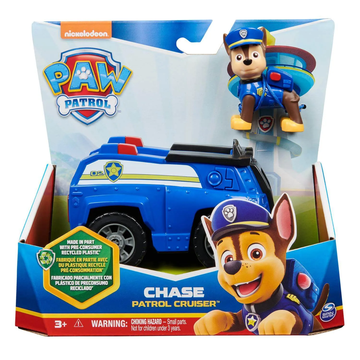Spin Master Toys PAW Patrol Chase and Patrol Cruiser Figure Set