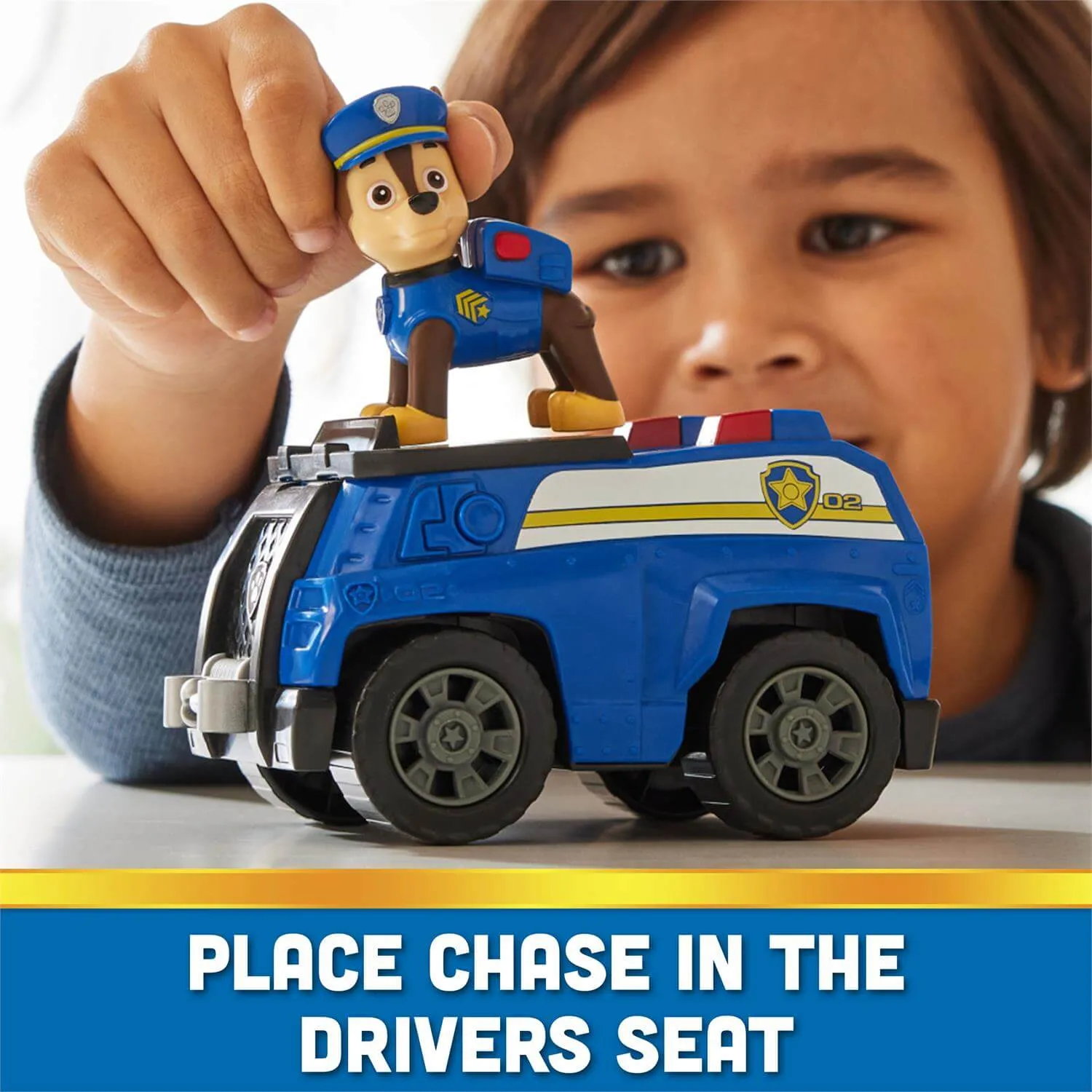 Spin Master Toys PAW Patrol Chase and Patrol Cruiser Figure Set