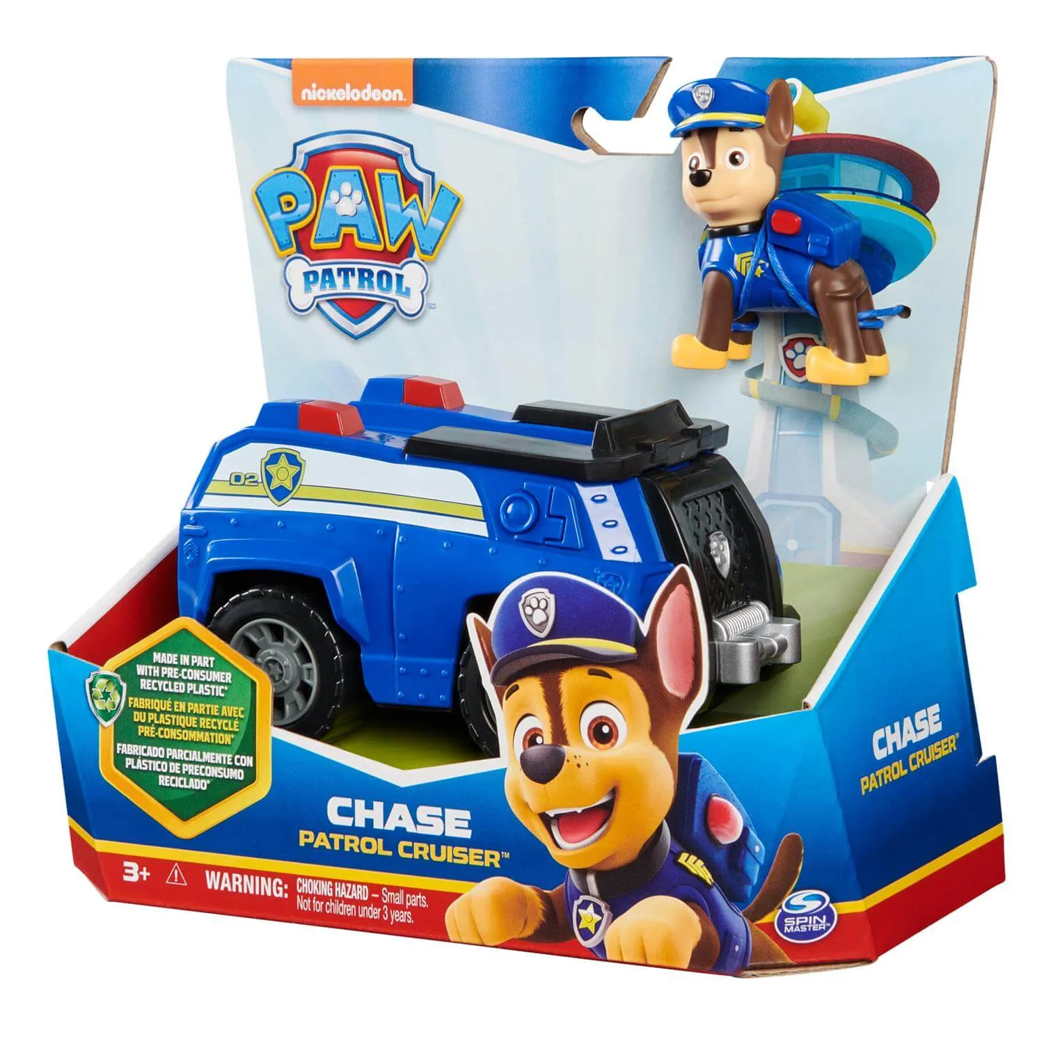 Spin Master Toys PAW Patrol Chase and Patrol Cruiser Figure Set