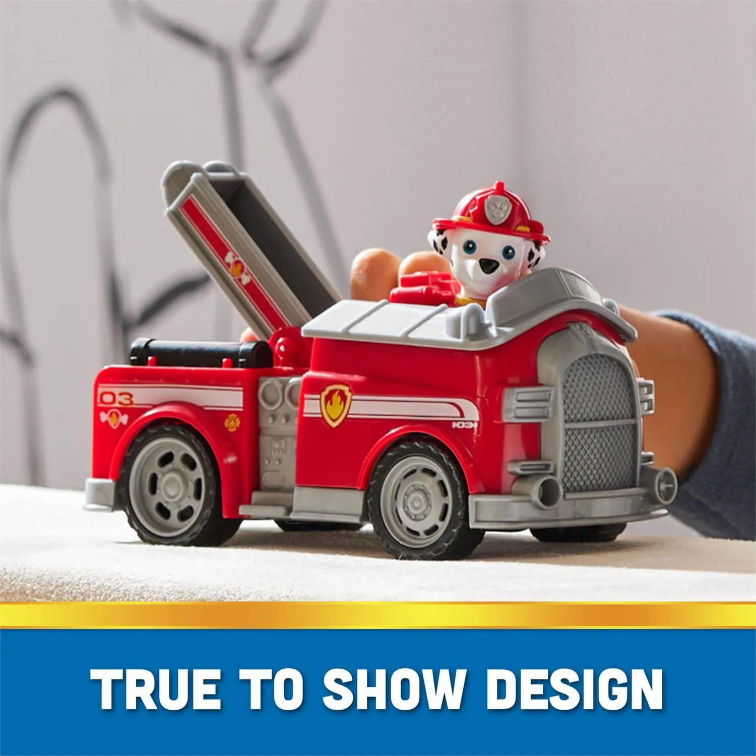 Spin Master Toys PAW Patrol Marshall and Firetruck Figure Set