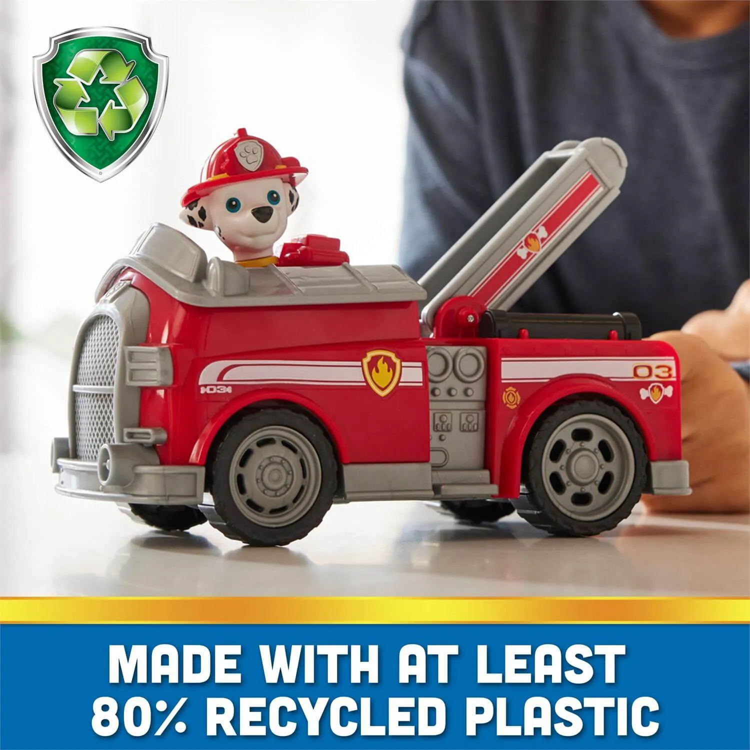 Spin Master Toys PAW Patrol Marshall and Firetruck Figure Set