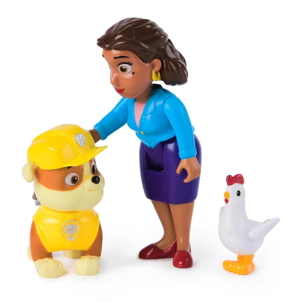Spin Master Toys Paw Patrol Rubble and Mayor Goodway Figure Playset