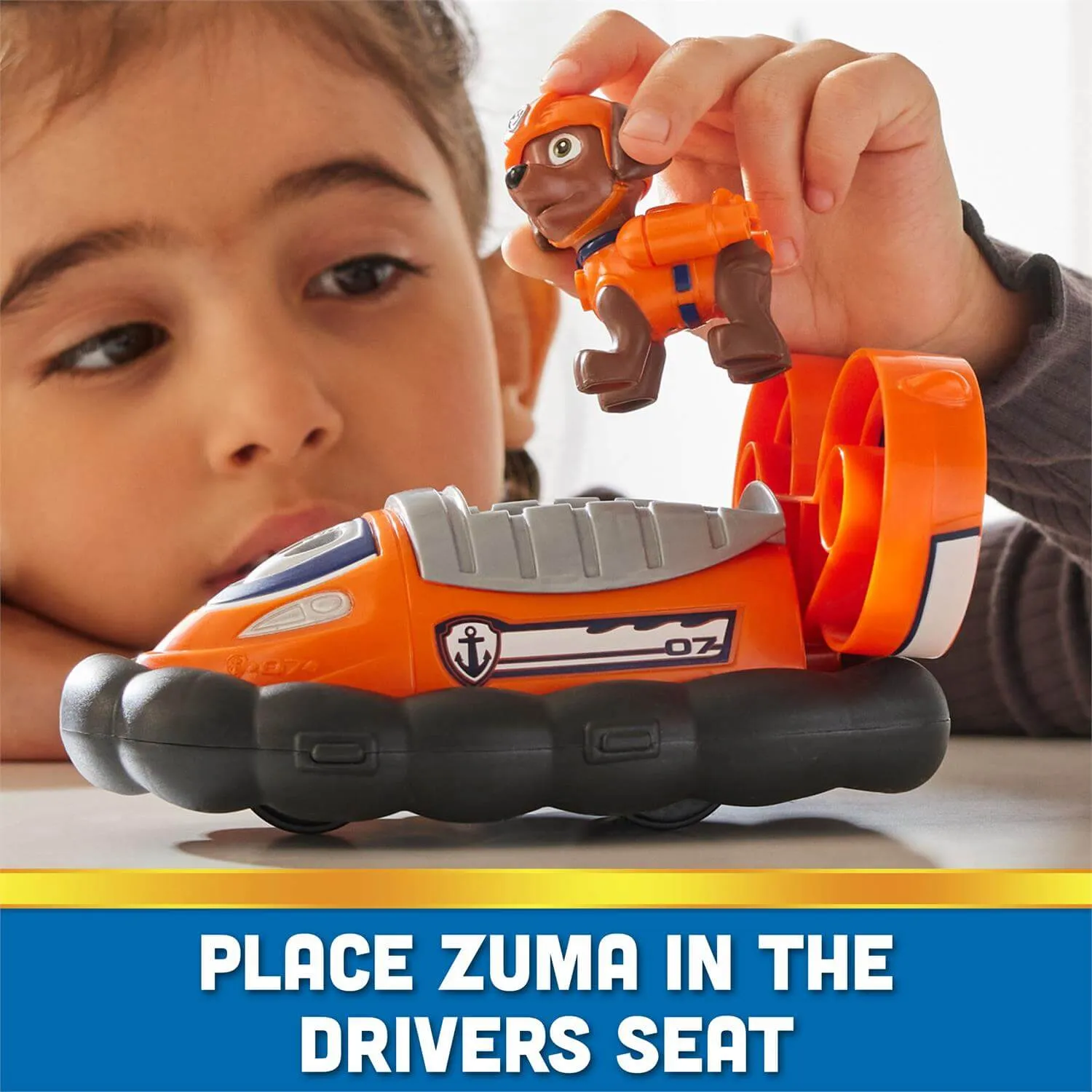 Spin Master Toys PAW Patrol Zuma and Hovercraft Figure Set