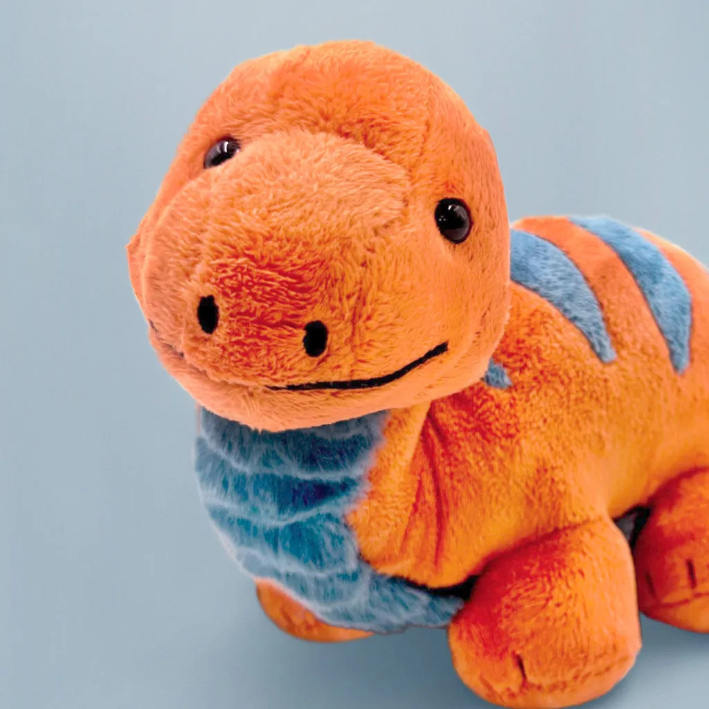 Steiff Bronko Brontosaurus with Personalised Dinosaur Pyjamas