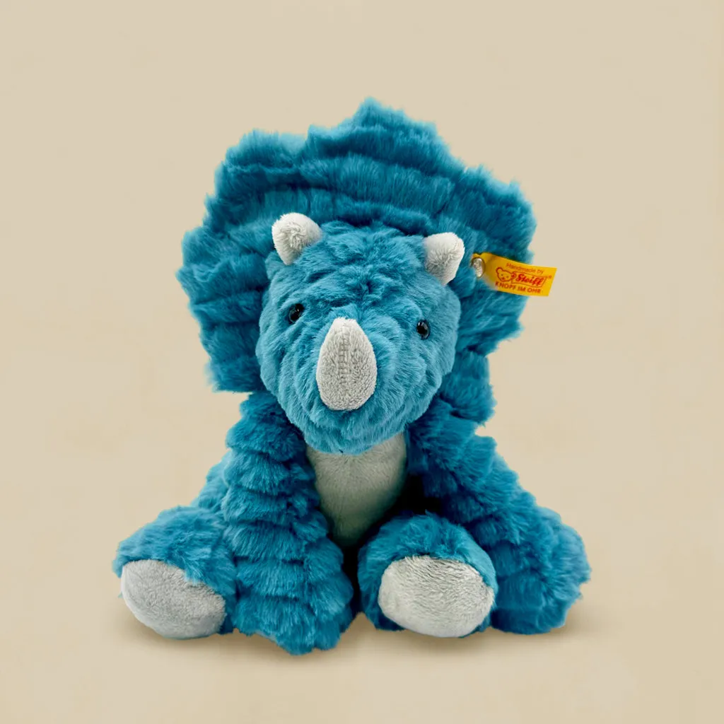 Steiff Dixi Triceratops with Personalised Dinosaur Pyjamas