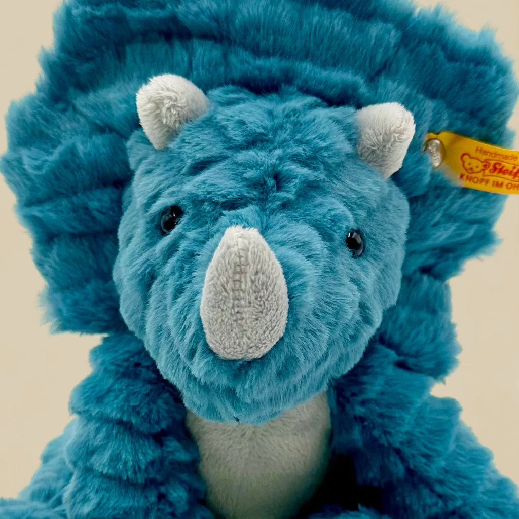 Steiff Dixi Triceratops with Personalised Dinosaur Pyjamas