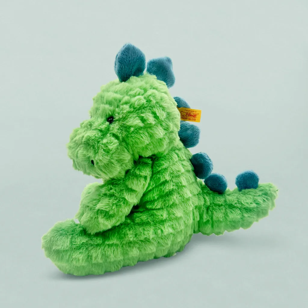 Steiff Spott Stegosaurus with Personalised Dinosaur Pyjamas