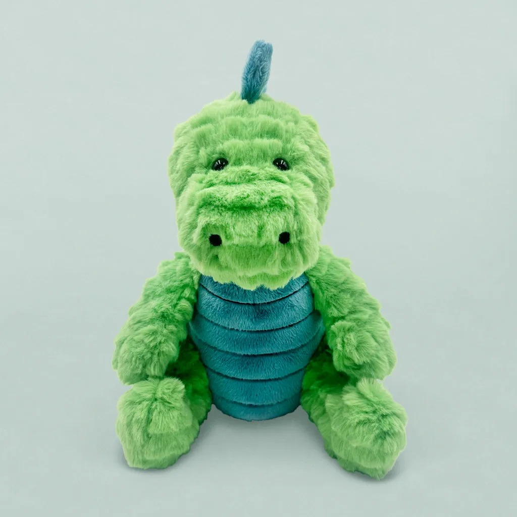 Steiff Spott Stegosaurus with Personalised Dinosaur Pyjamas