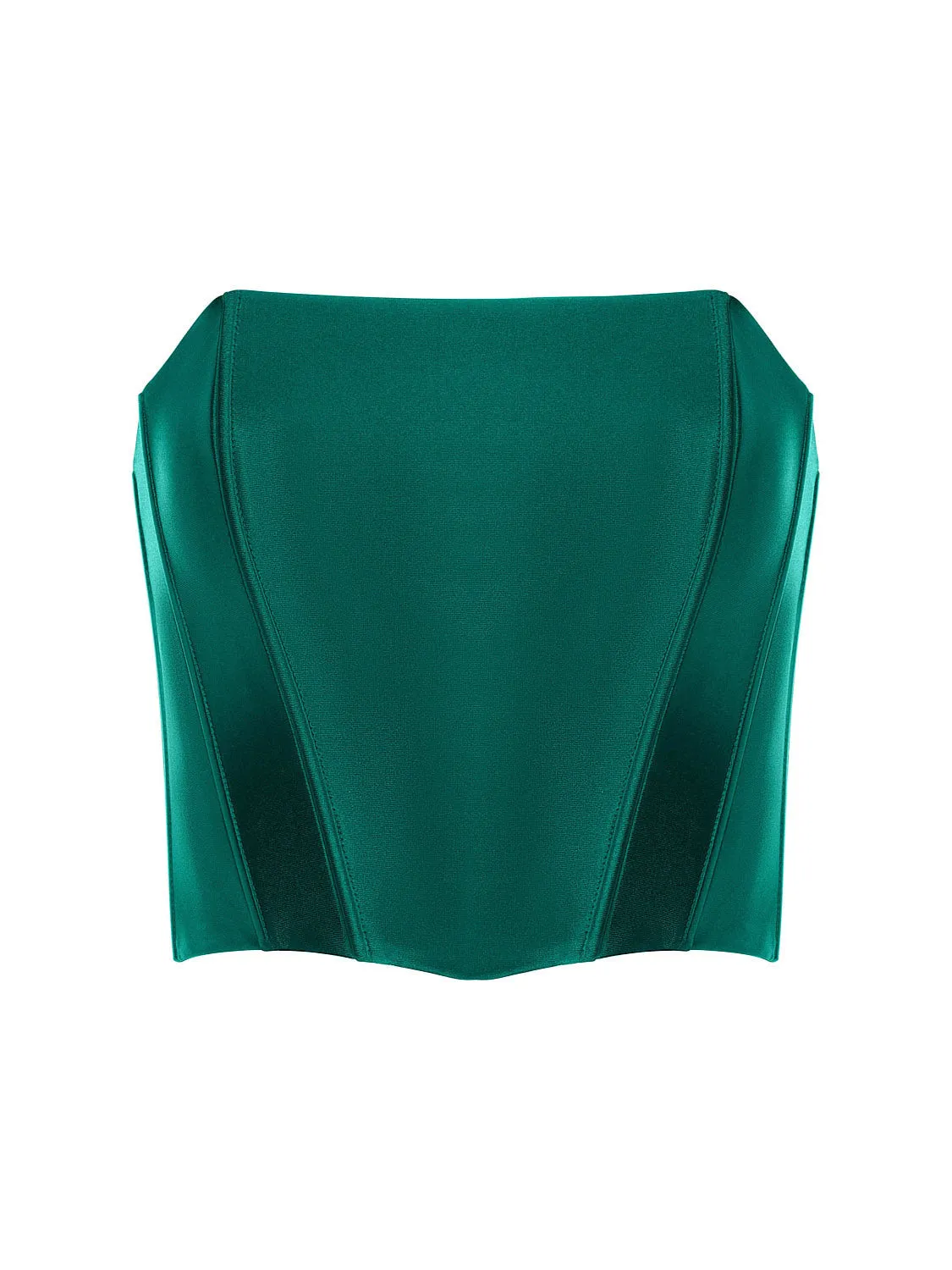 Strapless Crop Top