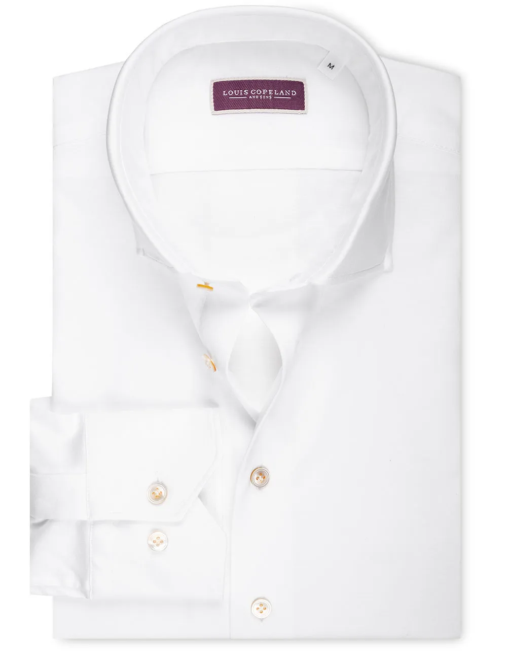 Stretch Jersey Shirt White