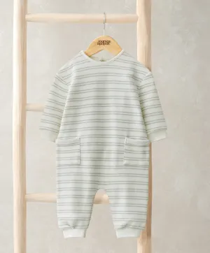 Striped Ribbed Romper Babykids Mamas & Papas