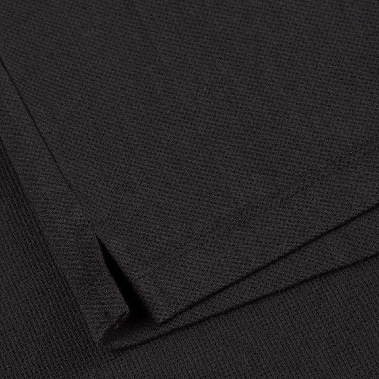 Sunspel Riviera S/S Polo Shirt Black