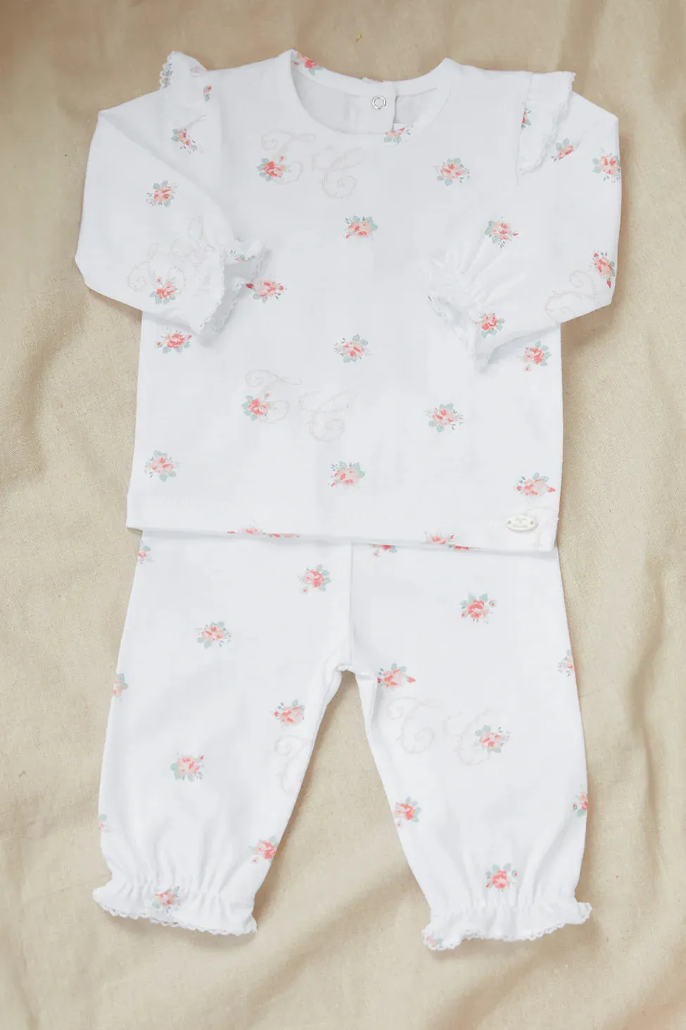 Tartine Et Chocolat Boys Girls BABY NUIT PYJAMA19 - BLANC