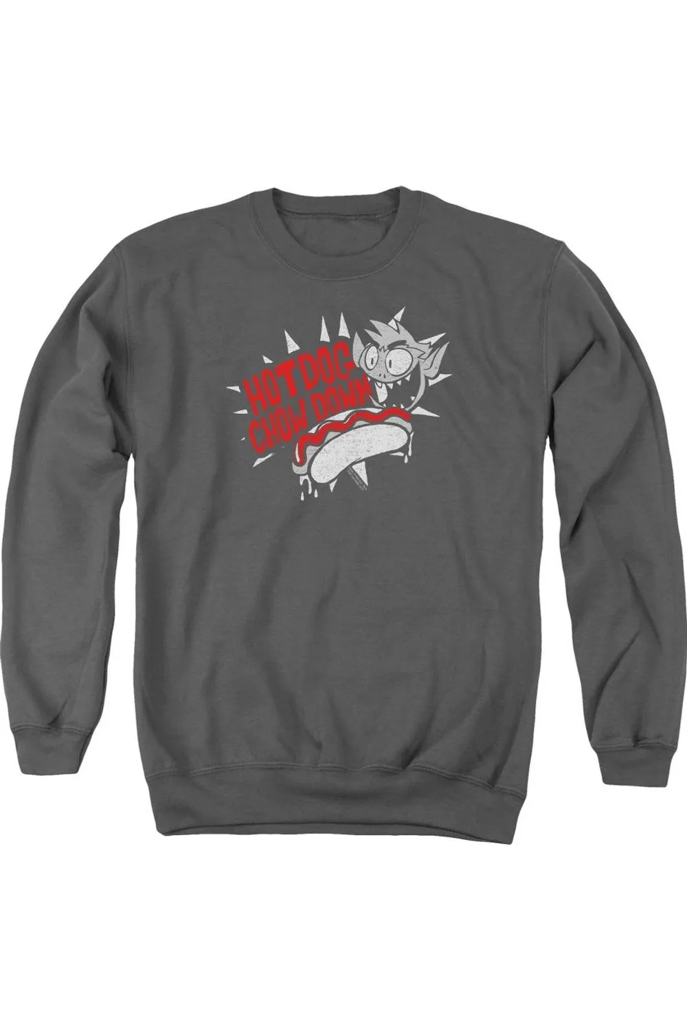 Teen Titans Go Hot Dog Adult Crewneck Sweatshirt