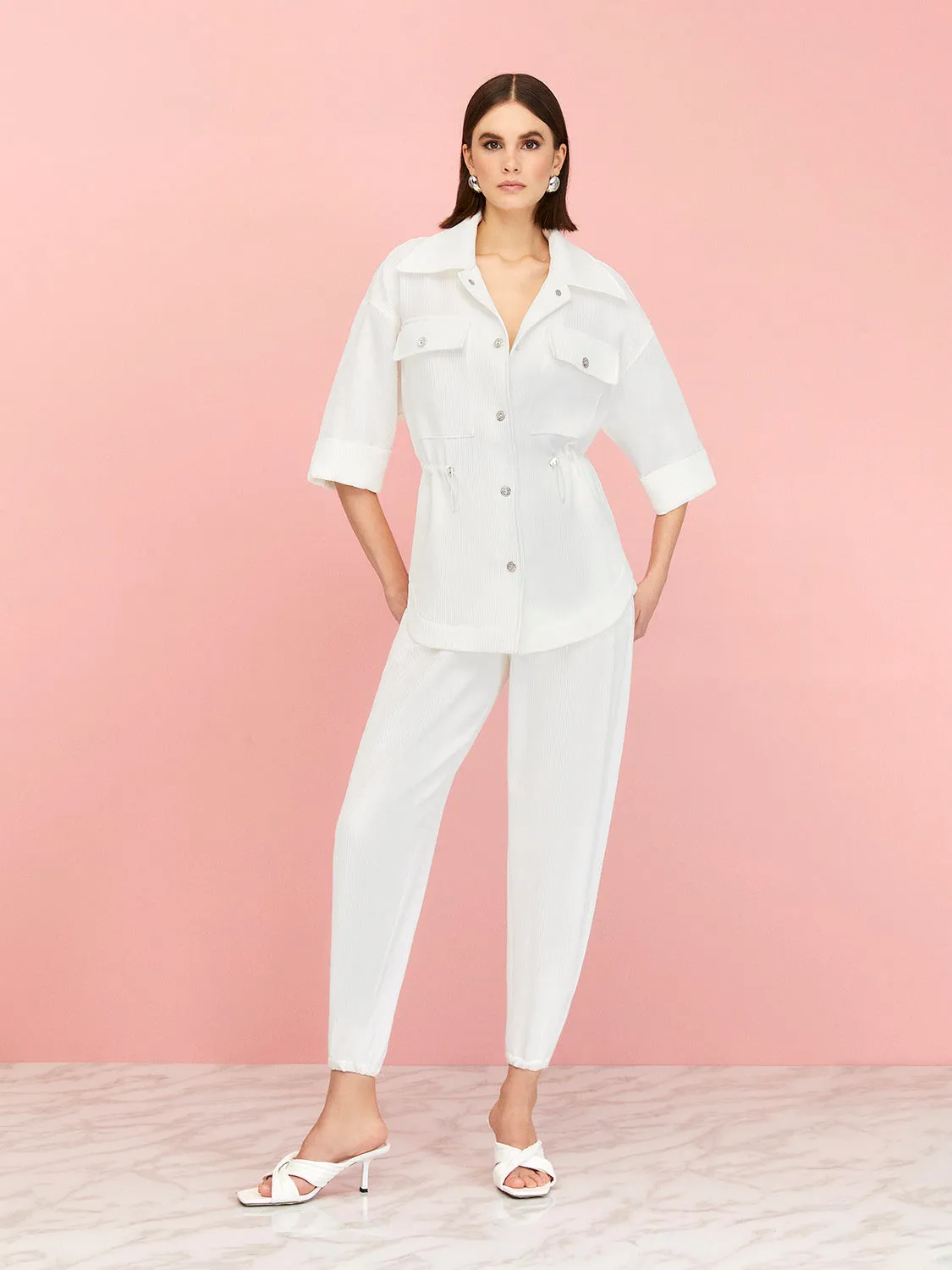 Textured Jogging Pants
