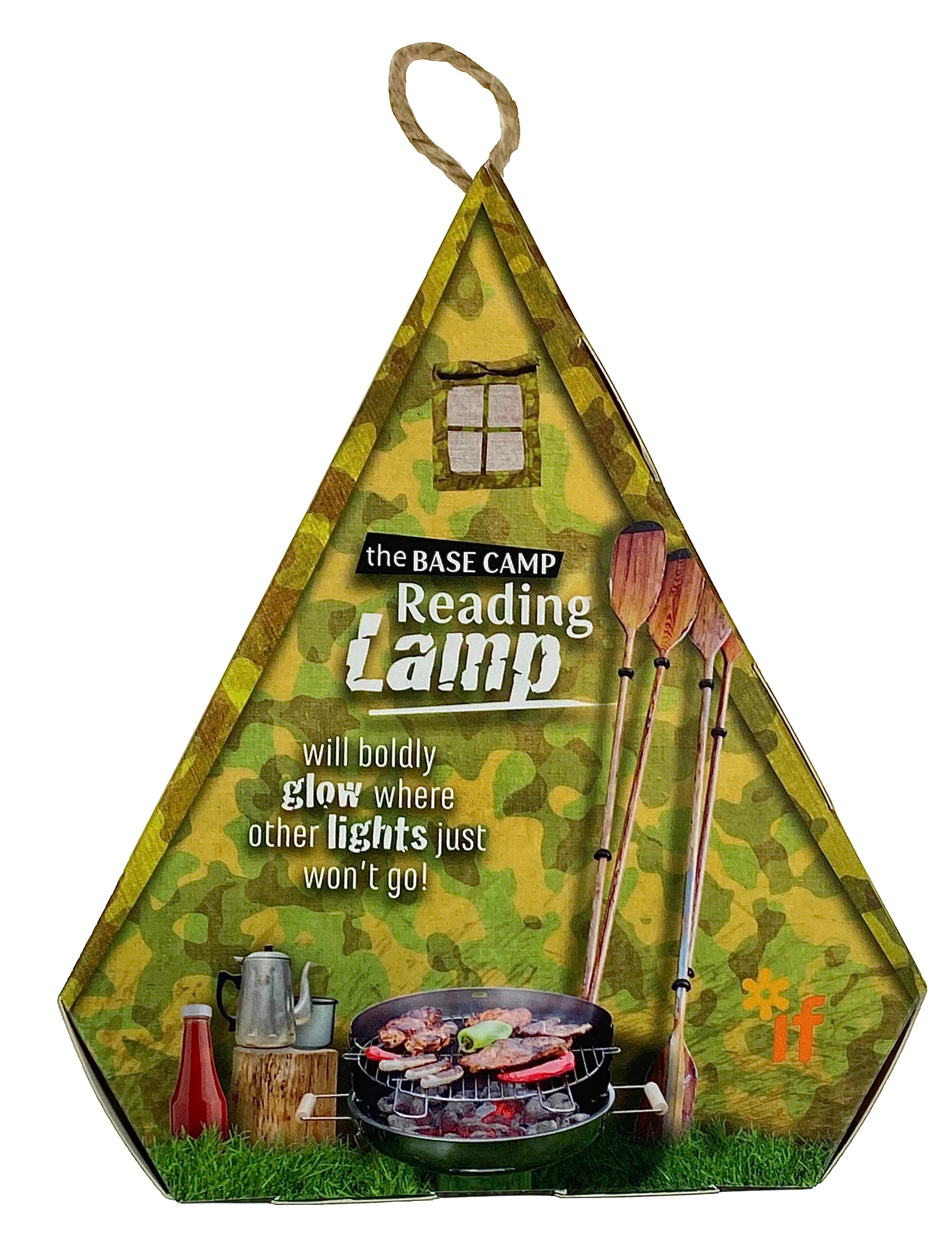 The Base Camp Reading Lamp - Green