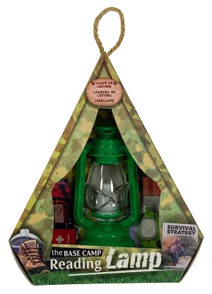 The Base Camp Reading Lamp - Green