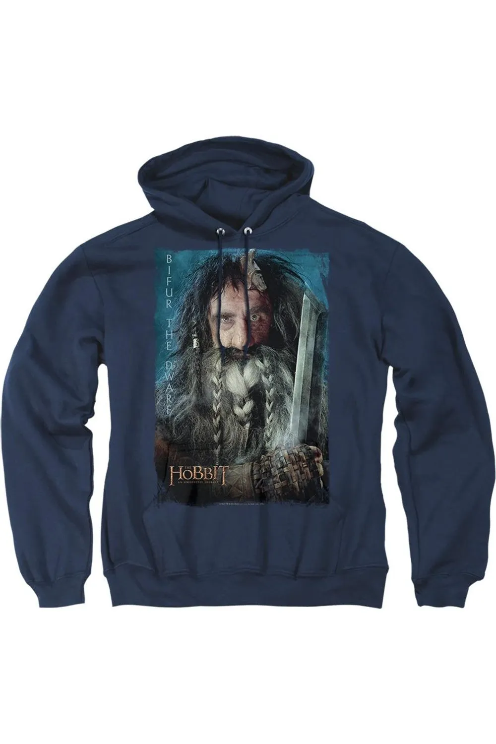 The Hobbit Bifur Adult Pull Over Hoodie / Hooded Sweatshirt