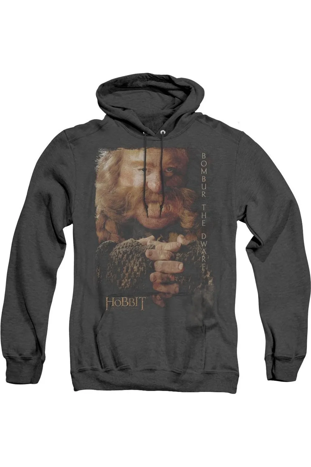 The Hobbit Bombur Adult Heather Hoodie / Hooded Sweatshirt