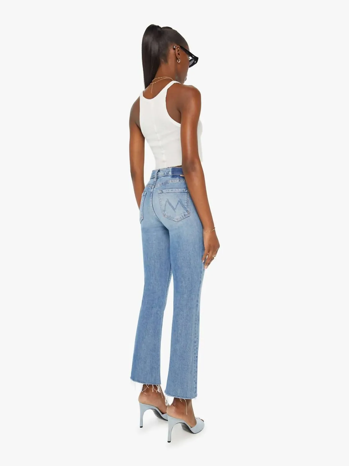 The Outsider Flood Fray Jeans