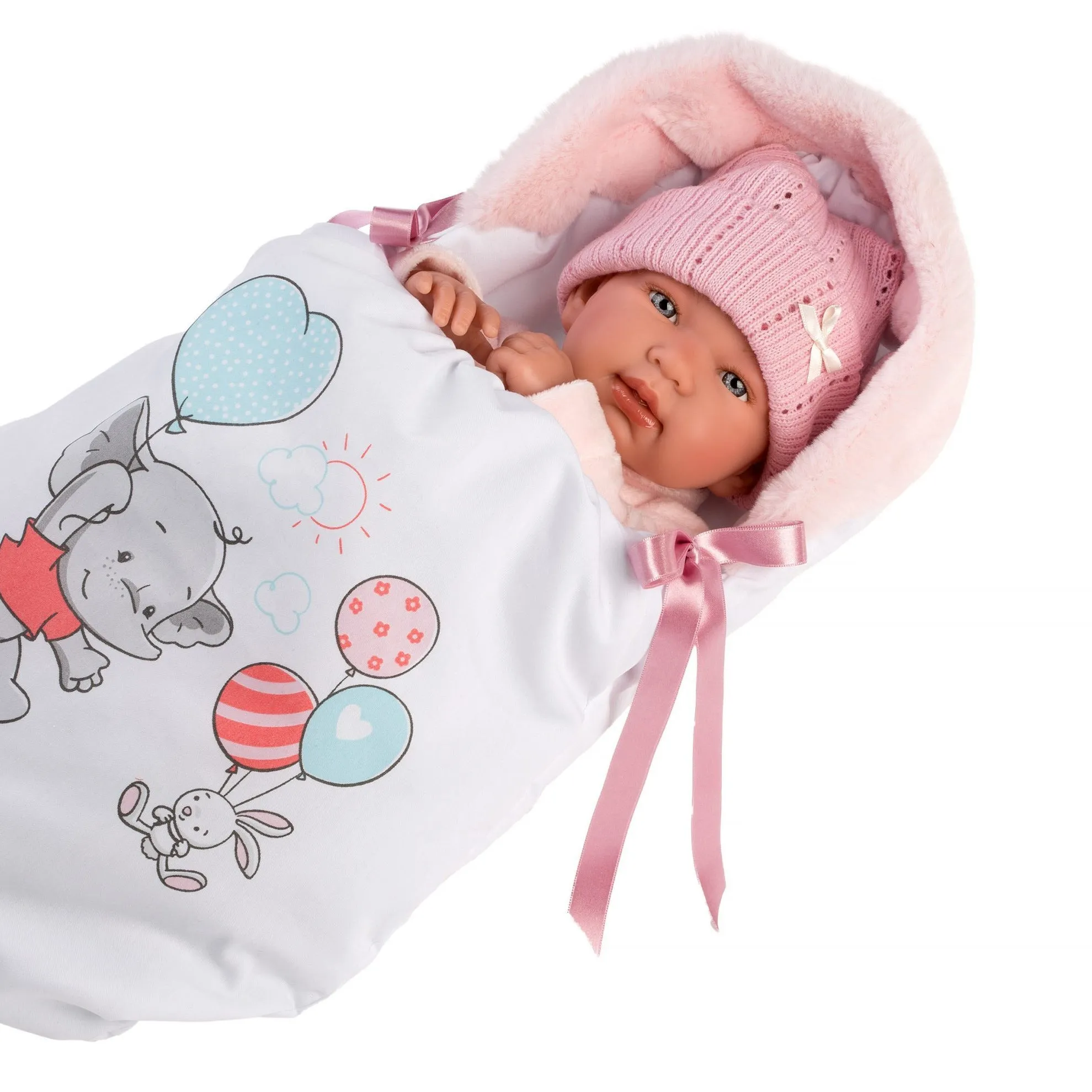 Tina Baby Doll 44cm with Dumbo Sleeper (L84452)