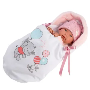 Tina Baby Doll 44cm with Dumbo Sleeper (L84452)