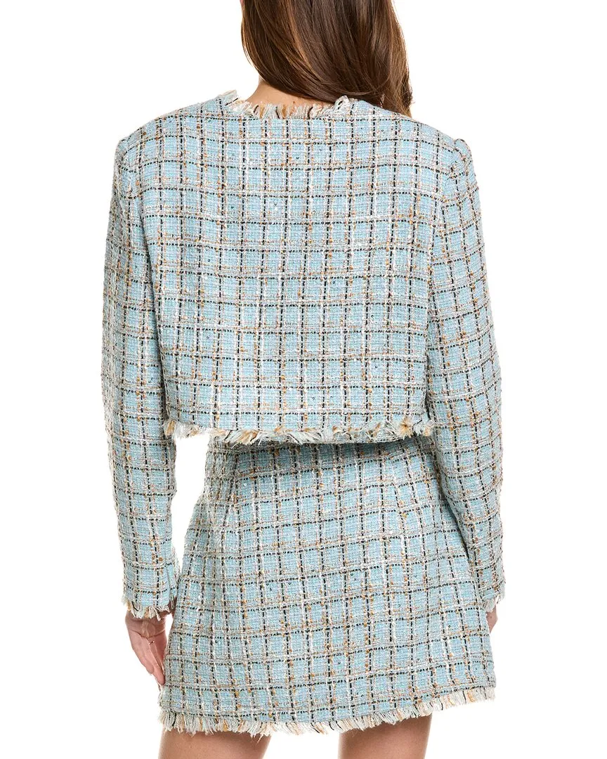 TOCCIN Lainey Cropped Tweed Jacket