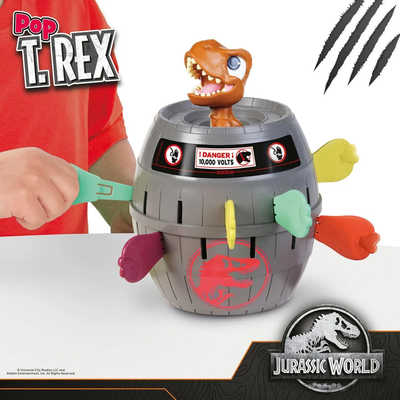 Tomy Games Pop T. Rex Kids Game Babykids Tomy