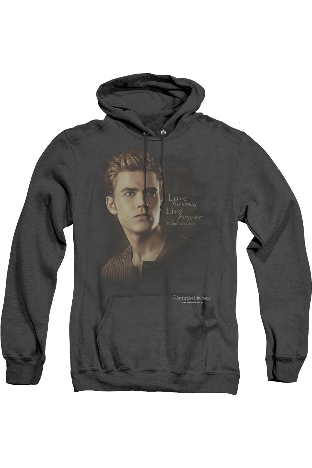 Vampire Diaries Forever Adult Heather Hoodie / Hooded Sweatshirt