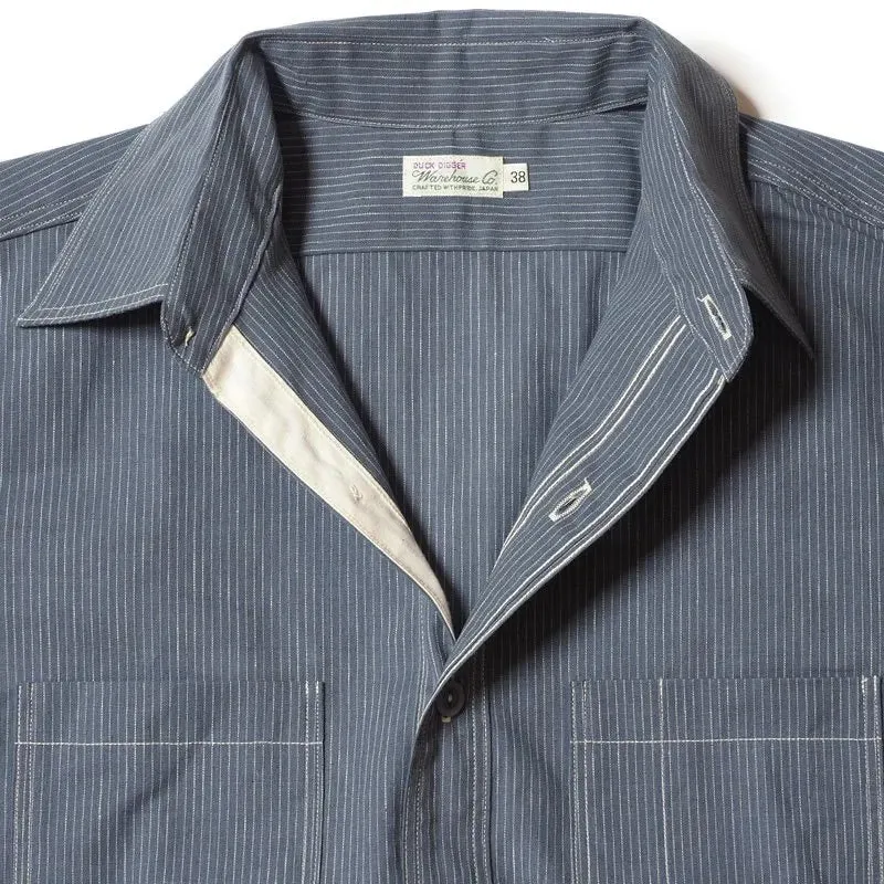 WAREHOUSE & CO.  - Lot 3054 WIDE AWAKE STRIPE SHIRT