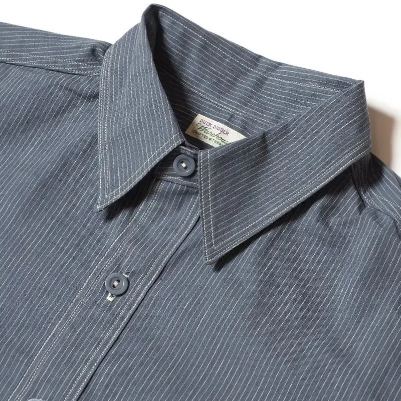 WAREHOUSE & CO.  - Lot 3054 WIDE AWAKE STRIPE SHIRT
