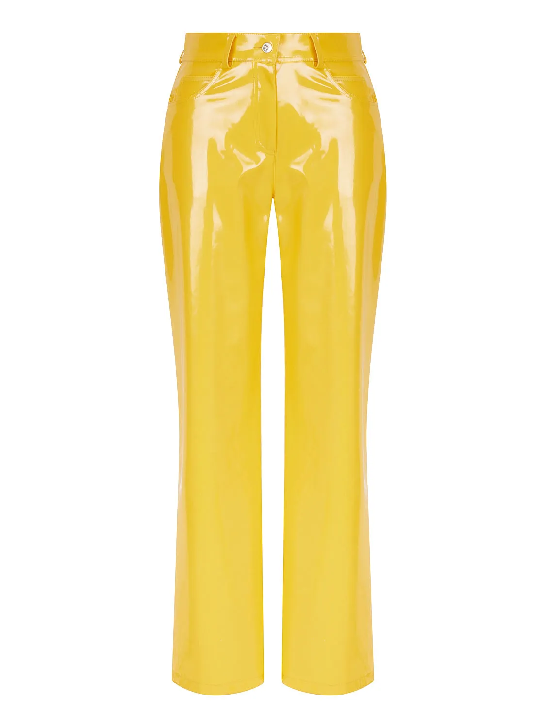 Wide Leg Pleather Pants