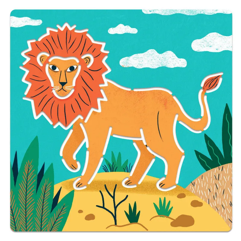 Wild Animals Stencils