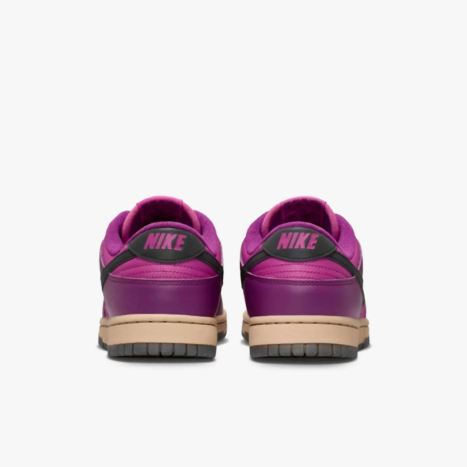 Women's Dunk Low Shoes In Viotech/hot Fuchsia/khaki/black