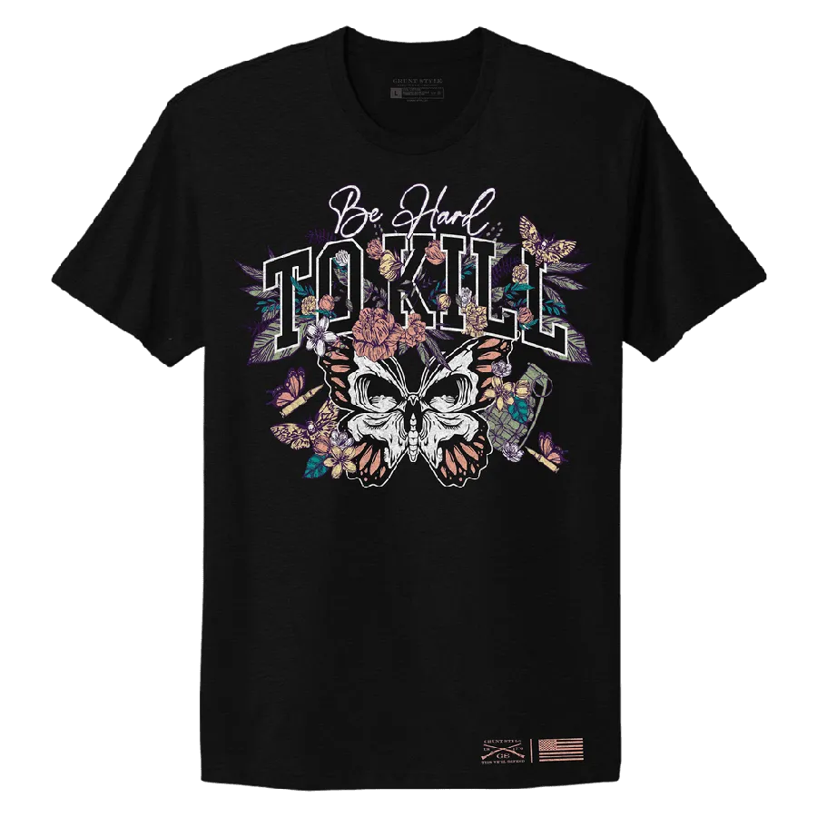 Women's Hard To Kill Boyfriend Fit T-Shirt - Black