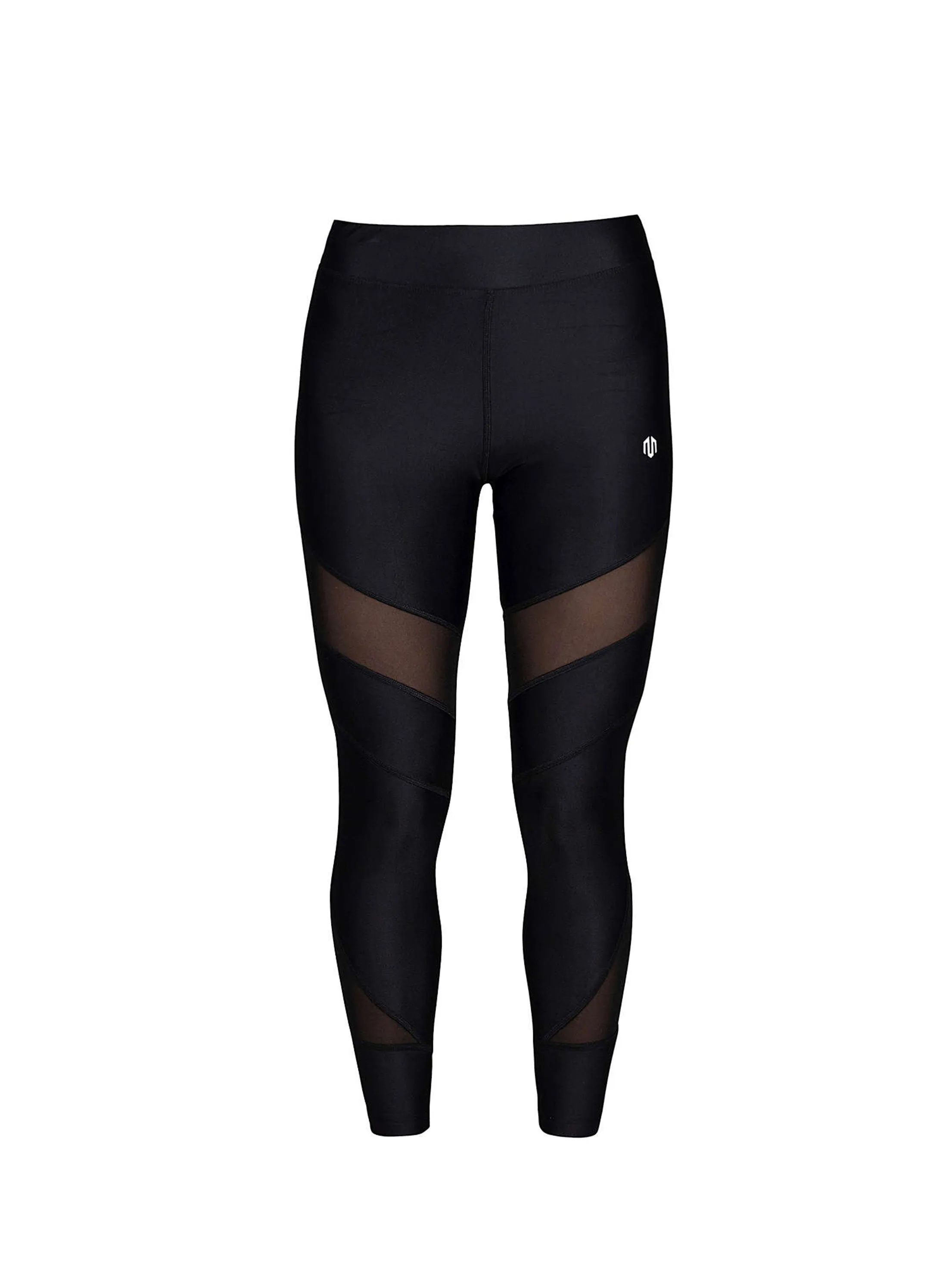 Women's Mesh Tights Legginds,Black