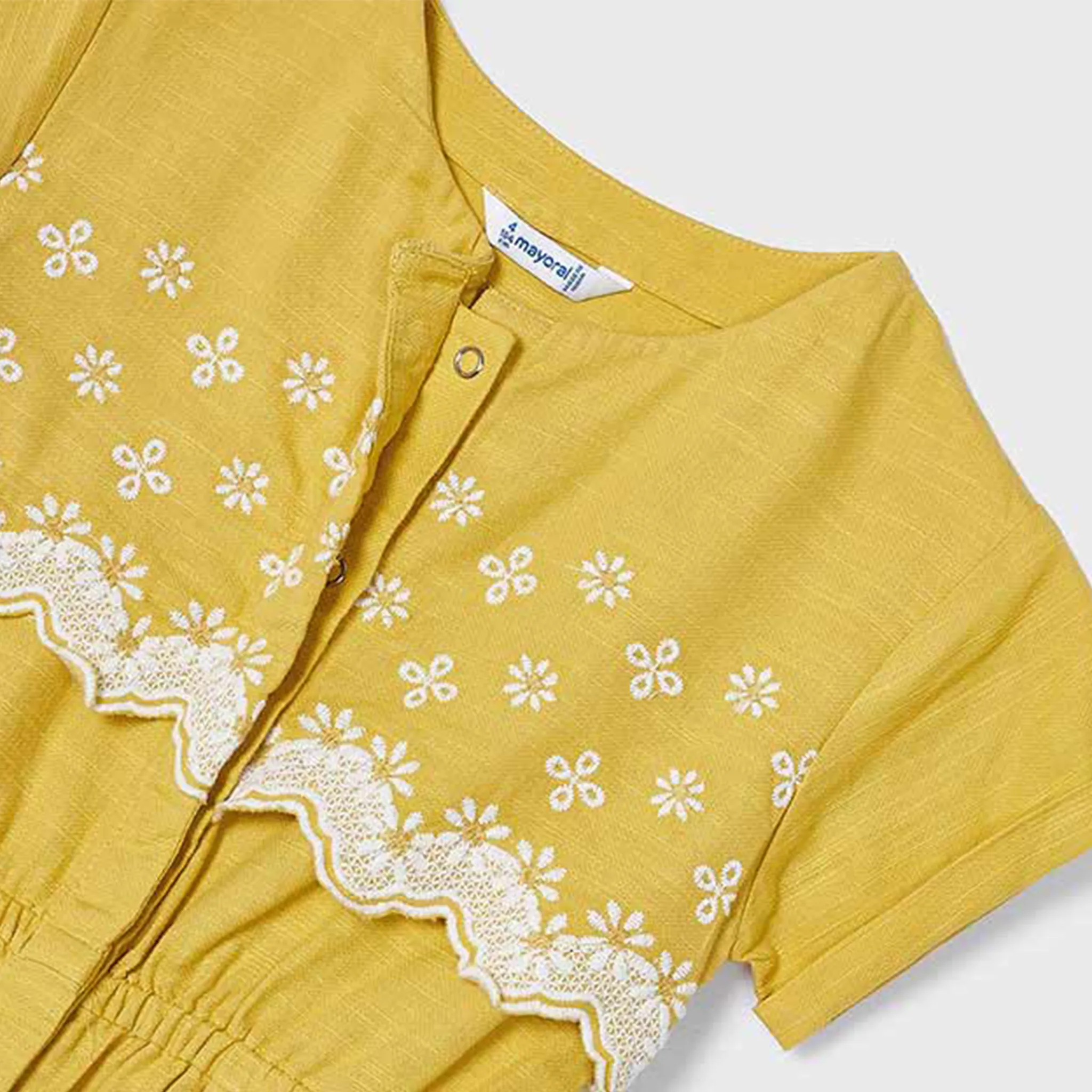 Yellow Romper For Girls