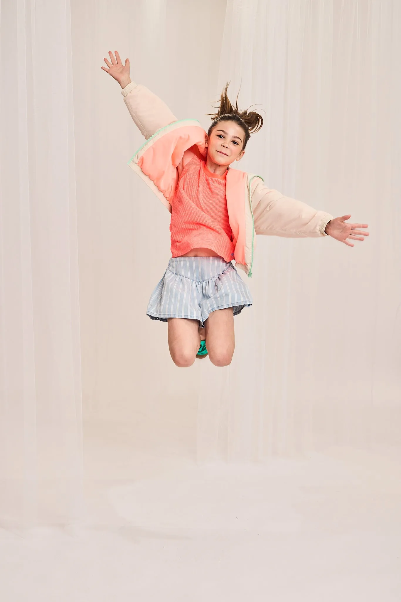 yuna jacket 000107 - light cream Ao76 Clothes Boys Girls