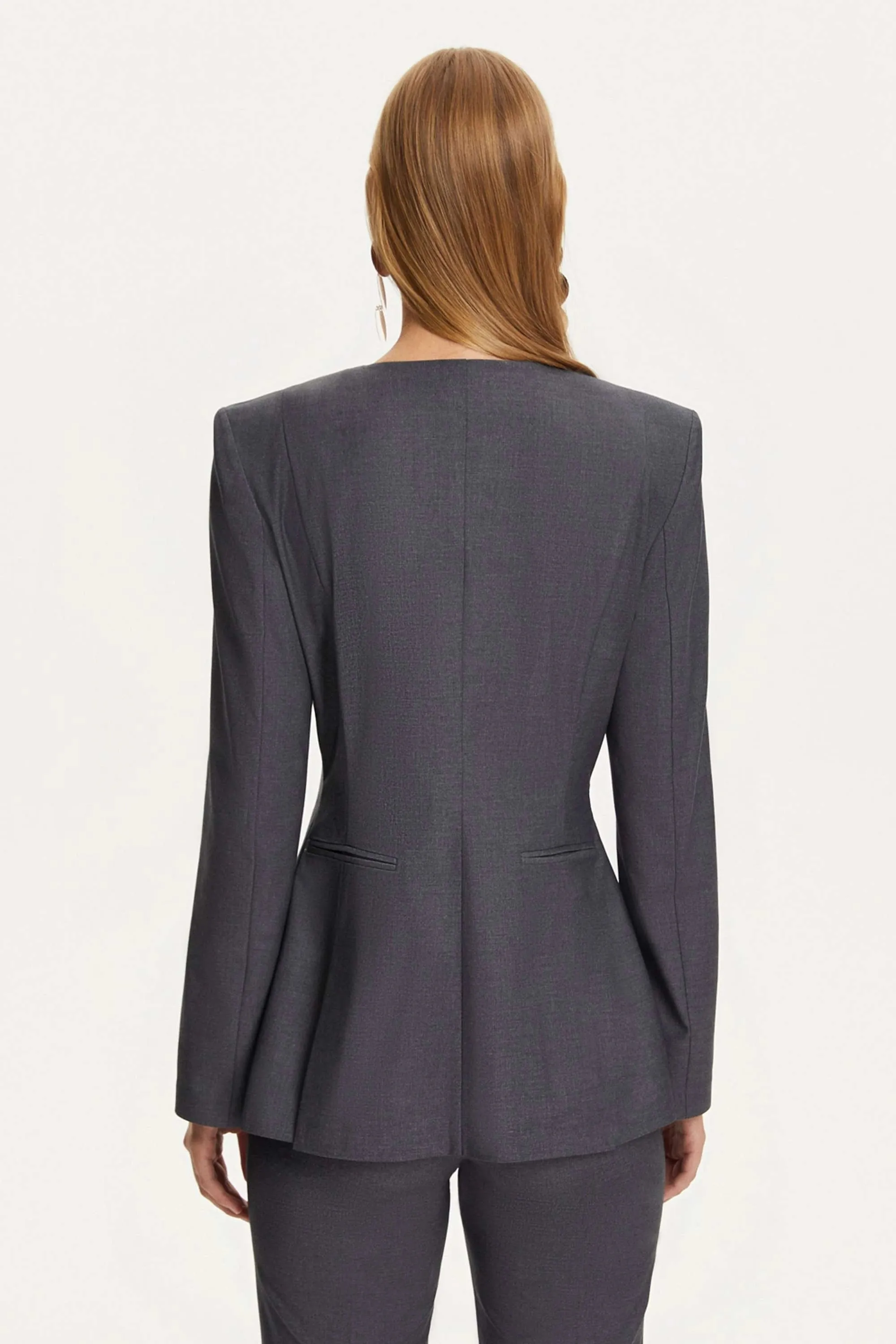 Zipper Shirt Jacket